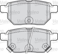 Valeo 598933 - JUEGO DE PASTILLAS TOYOTA AURIS