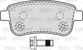 Valeo 601000 - JUEGO DE PASTILLAS RENAULT MEGANE 3