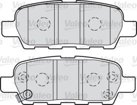 Valeo 601009 - JUEGO DE PASTILLAS NISSAN QASQHAI