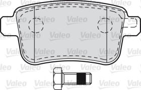 Valeo 601011 - JUEGO DE PASTILLAS RENAULT KANGOO 2