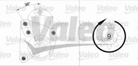 Valeo 726815 - CLASSIC MOTOR ARRANQE RENAULT 'D'