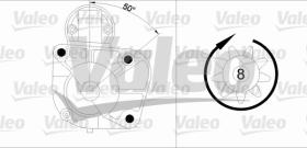 Valeo 726824 - CLASSIC ARRANQUE RENAULT 'D'