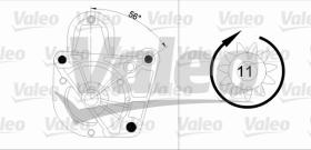 Valeo 726825 - CLASSIC ARRANQUE RENAULT 'D'