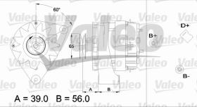 Valeo 746809 - CLASSIC ALTERNADOR CITROEN/PEUGEOT