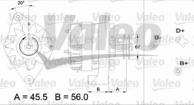 Valeo 746829 - CLASSIC ALTERNADOR RENAULT 'D'