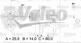 Valeo 746842 - CLASSIC ALTERNADOR AUDI 'D'