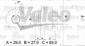 Valeo 746880 - CLASSIC ALTERNADOR RENAULT 'D'