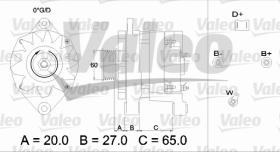 Valeo 746881 - CLASSIC ALTERNADOR RENAULT 'D'