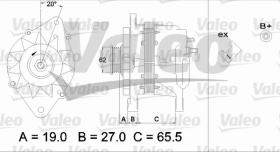 Valeo 746889 - CLASSIC ALTERNADOR CITROEN/PEUGEOT