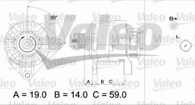 Valeo 746895 - CLASSIC ALTERNADOR NISSAN/RENAULT '