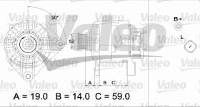 Valeo 746896 - CLASSIC ALTERNADOR NISSAN/RENAULT '