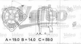 Valeo 746897 - CLASSIC ALTERNADOR RENAULT 'D'