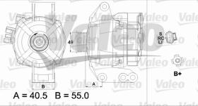 Valeo 746898 - CLASSIC ALTERNADOR FORD 'D'