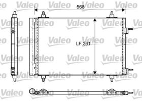 Valeo 818170 - CONDENSER CITROEN C4