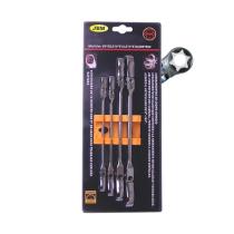 JBM 50754 - JUEGO 4 LLAVES TORX ARTICUL.C/TRINQ