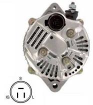 WAI 1824203 - ALTERNADOR DENSO 100211-603