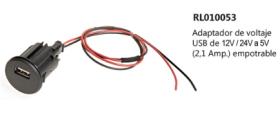 Redline RL010053 - ADAPT.VOLT.UNIVER.USB 12V A 5V,2.1