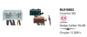 Redline RL010802 - CONECTOR ISO CHRYSLER 11.2001>,DODG