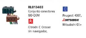 Redline RL013403 - CONECTOR ISO MITSUBISHI 07>,CITROEN