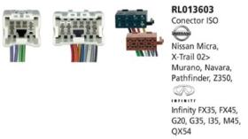 Redline RL013603 - CONECTOR ISO NISSAN MICRA,X-TRAIL 0