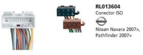 Redline RL013604 - CONECTOR ISO NISSAN NAVARA 2007>,PA