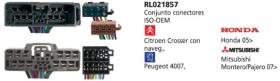 Redline RL021857 - CONJUNTO CONECTORES ISO-OEM HONDA 0