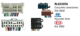 Redline RL022056 - CONJUNTO CONECTORES ISO-OEM HYUNDAI