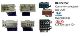 Redline RL022057 - CONJUNTO CONECTORES ISO-OEM HYUNDAI