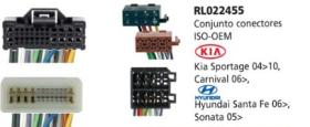 Redline RL022455 - CONJUNTO CONECTORES ISO-OEM KIA SPO