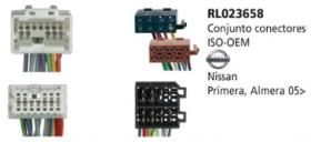 Redline RL023658 - CONJUNTO CONECTORES ISO-OEM NISSAN