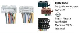 Redline RL023659 - CONJUNTO CONECTORES ISO-OEM NISSAN