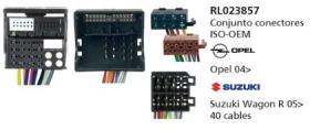 Redline RL023857 - CJTO.CONECT.ISO-OEM OP.04>,SUZ.WAGO