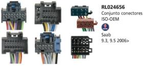 Redline RL024656 - CONJUNTO CONECTORES ISO-OEM SAAB 9.