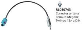 Redline RL050743 - CONECT.ANTENA RN.MEGANE,TWINGO 12>A