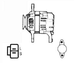 Agerauto 21010029 - ALTERNADOR MAZDA 121,1.1,1.2,1.3,14