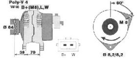 CARGO 21010097 - ALTERNADOR AGER FORD TRANSIT