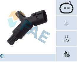 Fae 78016 - SENSOR VELOCIDAD RUEDA-ABS