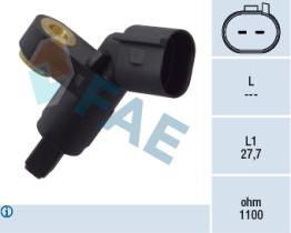 Fae 78020 - SENSOR VELOCIDAD RUEDA-ABS