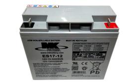 MK Powered ES1712 - Bateria AGM 12V 18AH, 181x76x167