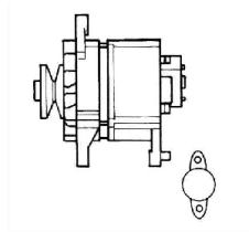 MAHLE MG369 - ALTERNADOR 28V 35A OPEL, FIAT, IVECO