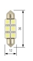 Bosma 93533826 - 24V LED SV8,5 12X36