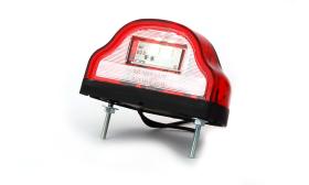 Agerauto 550997 - PILOTO MATRICULA LED ROJO