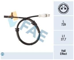 Fae 78300 - SENSOR VELOCIDAD RUEDA - ABS