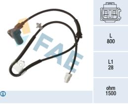 Fae 78494 - SENSOR VELOCIDAD RUEDA - ABS