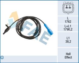 Fae 78516 - SENSOR VELOCIDAD RUEDA - ABS