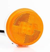 Fristom FT060ZLED - PILOTO REDONDO AMBAR LED 12/30A