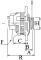 CARGO C111830 - ALTERNADOR JOHN DEERE