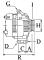 CARGO C113883 - ALTERNADOR FORD / VISTEON
