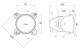 Rinder 41801 - FARO ANTINIEBLA CON SOPORTE