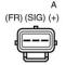 WAI 18210303 - ALTERNADOR TIPO DENSO 104210-2720